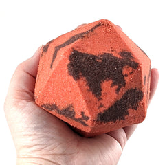 Barbarian Dice Bath Bomb, Leather & Suede Scent, 7 Dice Inside