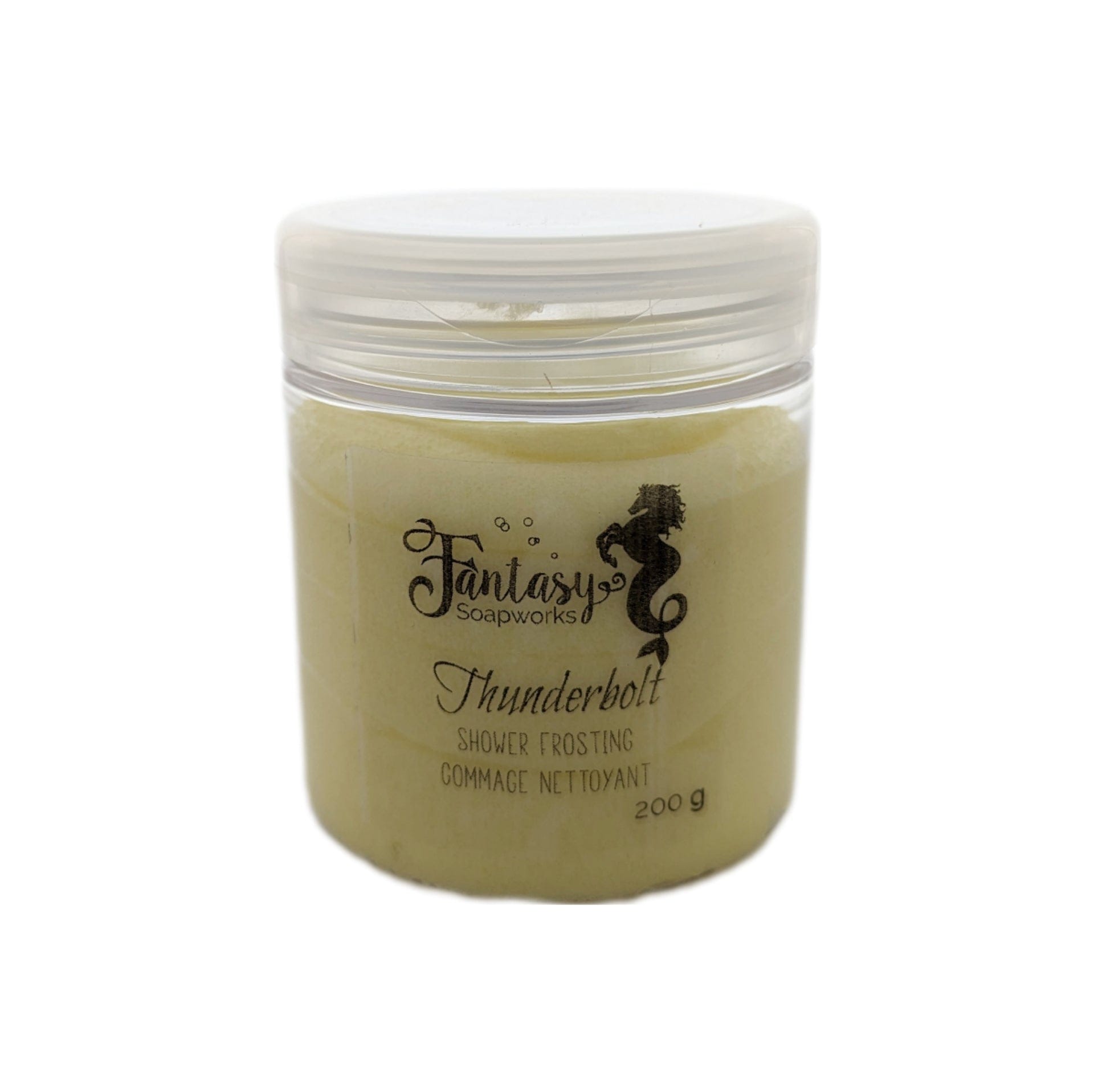 Thunderbolt shower frosting FantasySoapworks