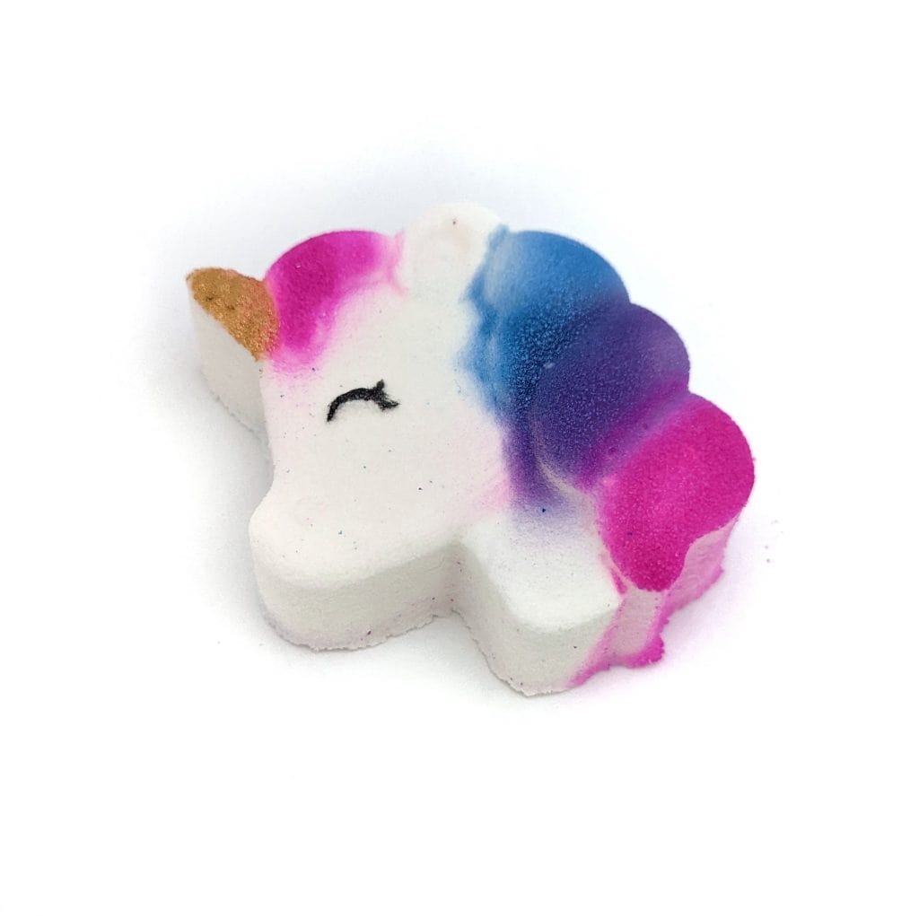 Unicorn bath bomb FantasySoapworks