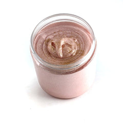Royal Peach shower frosting