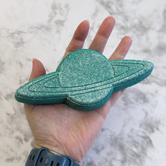 Celestial Glow bath bomb FantasySoapworks Celestial Glow bath bomb - filled with shimmer | Fantasy Soapworks