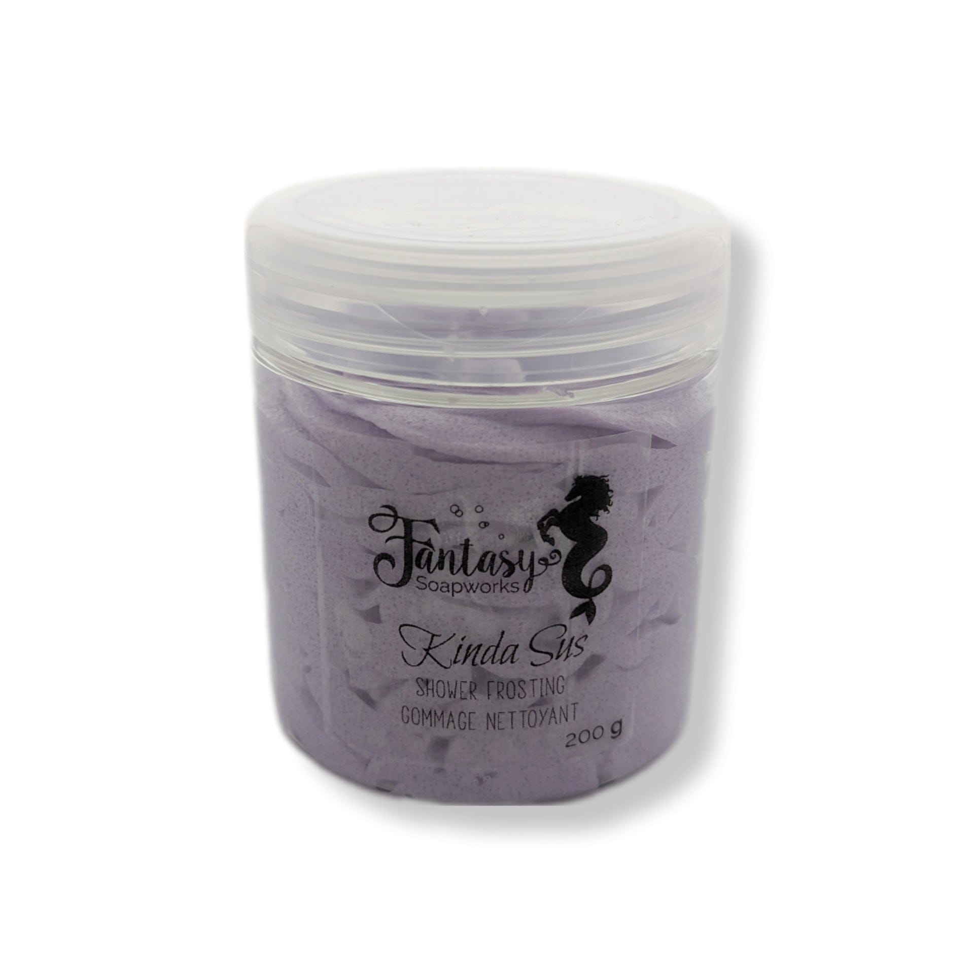 Kinda Sus shower frosting FantasySoapworks Kinda Sus Among Us inspired shower frosting | Fantasy Soapworks