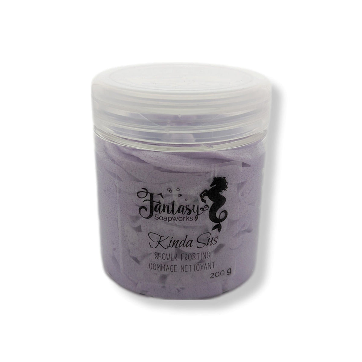 Kinda Sus shower frosting FantasySoapworks Kinda Sus Among Us inspired shower frosting | Fantasy Soapworks