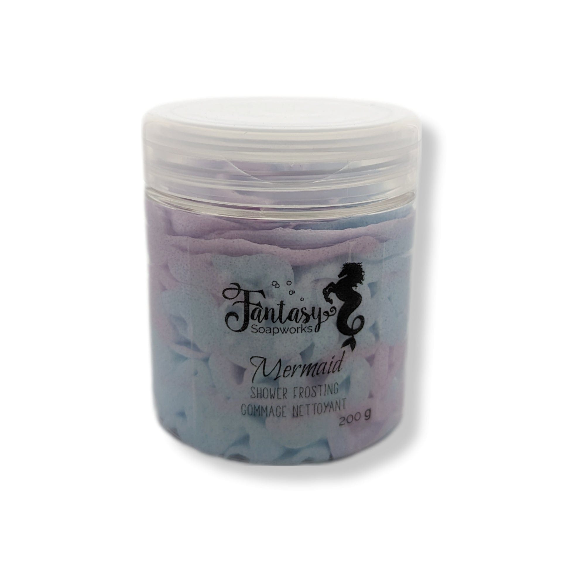 Mermaid shower frosting FantasySoapworks