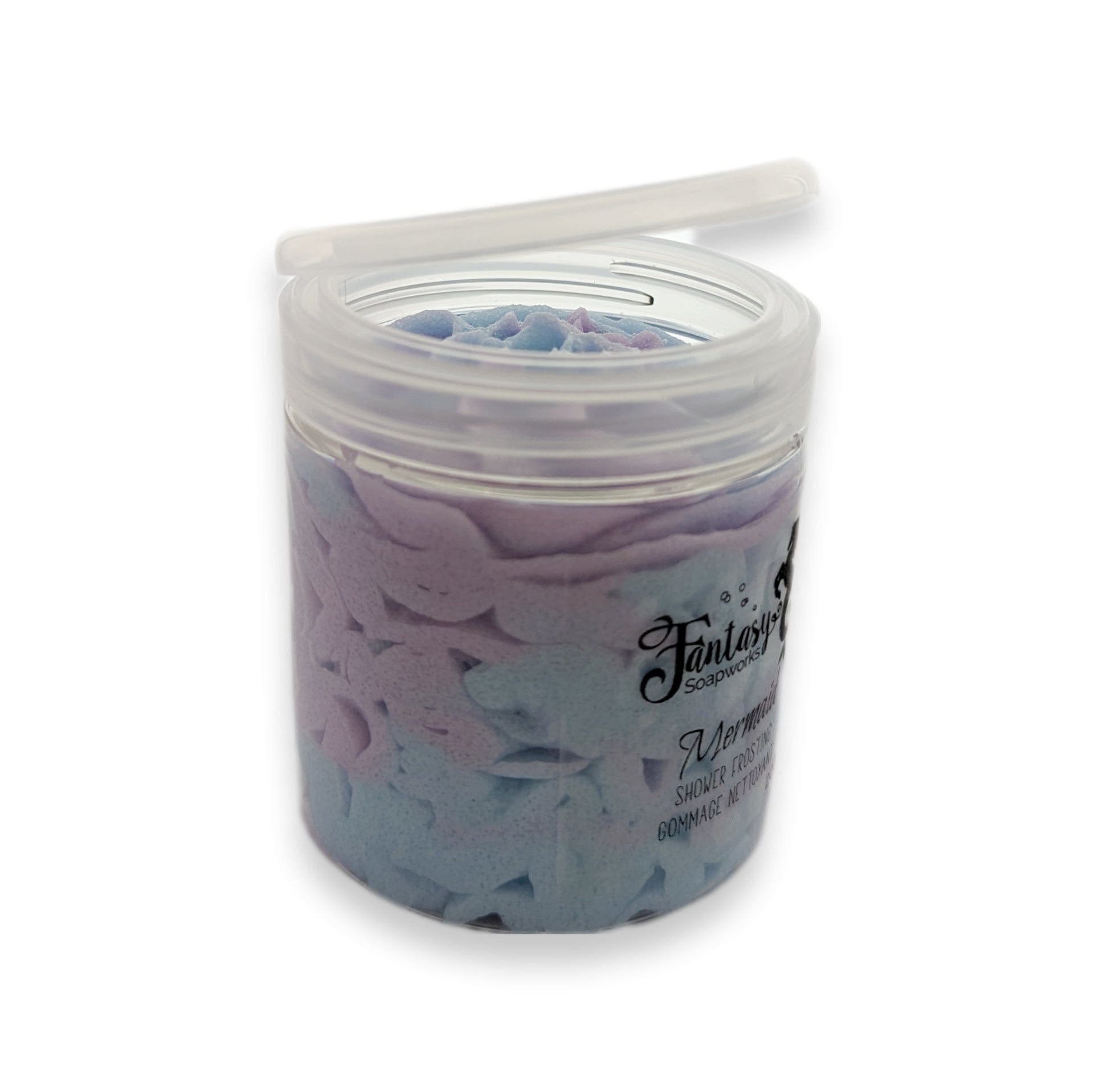 Mermaid shower frosting FantasySoapworks