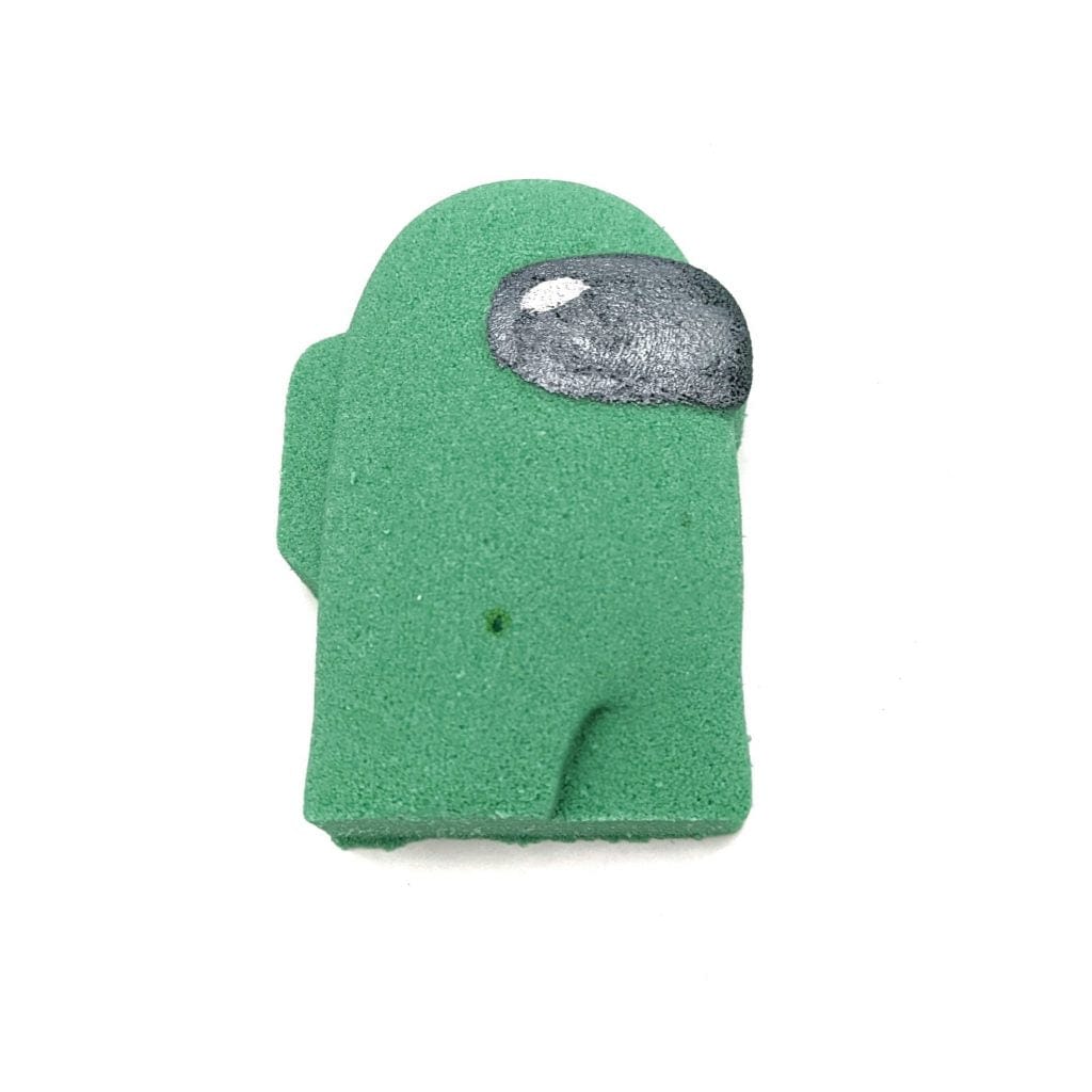 Kinda Sus bath bomb FantasySoapworks Green