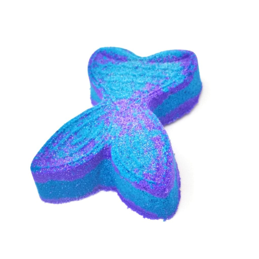 Mermaid bath bomb FantasySoapworks Mermaid Bath Bomb - Swirling Colors & Fresh Ocean Scent | Fantasy Soapworks
