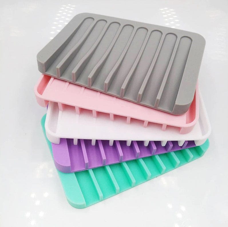 Silicone soap dish FantasySoapworks Grey