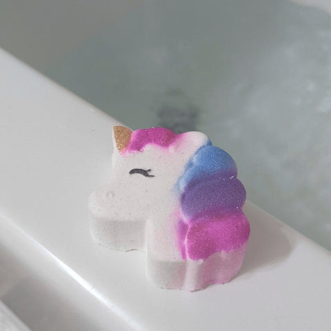 Unicorn bath bomb FantasySoapworks